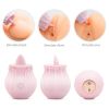 2022 New Frequency Vibration SuckinGModes-Waterproof Hand Wand Massager with Multi Function,Medical Silicone,Rechargeable USB